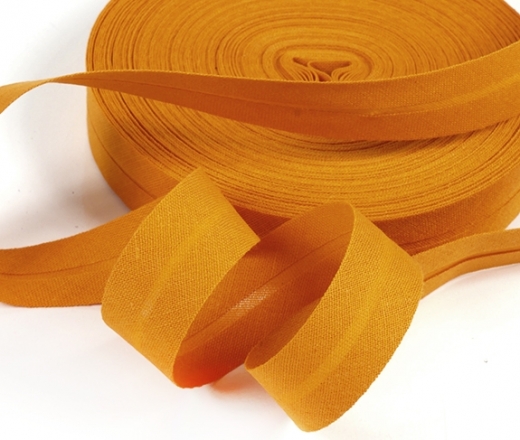 Baumwoll-Schrägband 20mm orange