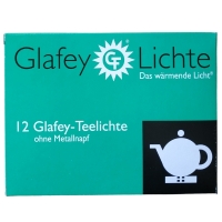 Glafey-Teelichte ohne Napf 12er Pack