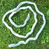 Filzschnur aus 100% Schurwolle pflanzengefärbt - kreativ spielen mit Naturmaterialien